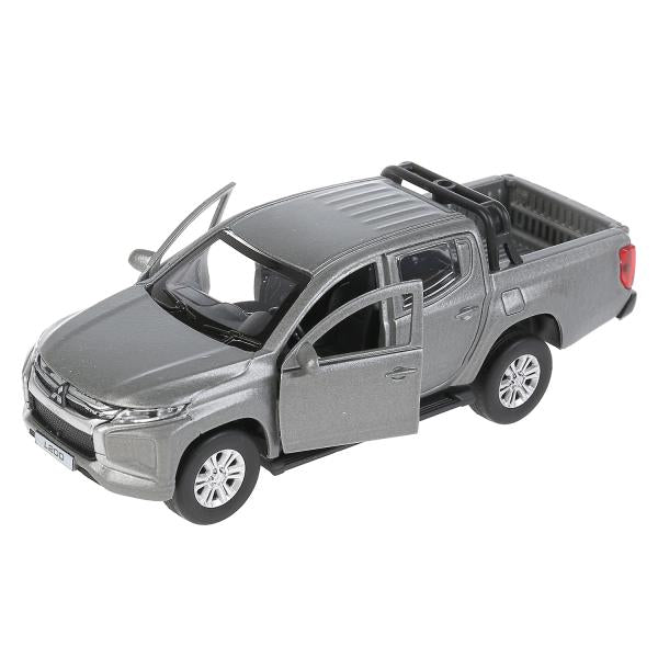 Technoparc. Modèle "Mitsubishi L200 Pickup", série de voiture 13 cm, métal double, bagage art.L200-12FIL-GY