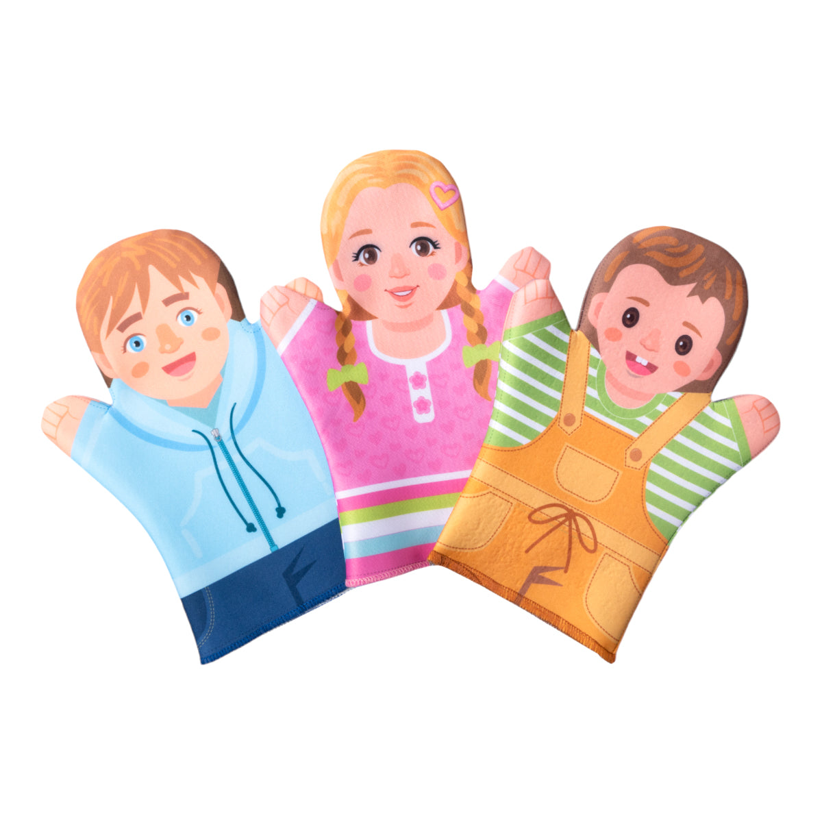 Домашний кукольный театр "Семья" (7 кукол-перчаток)