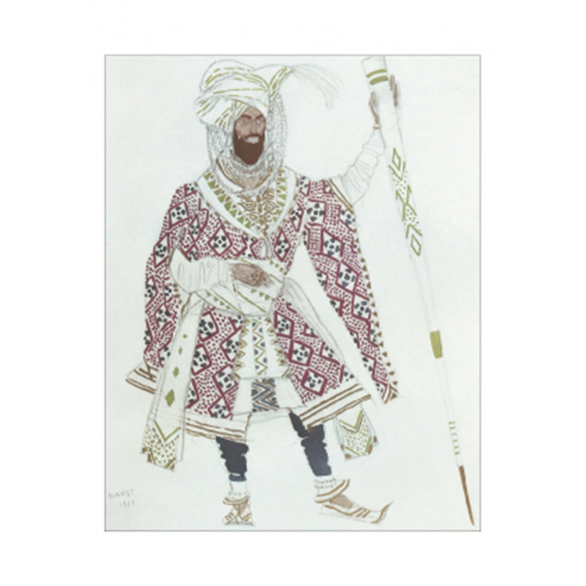 Лев Бакст. Восточные костюмы