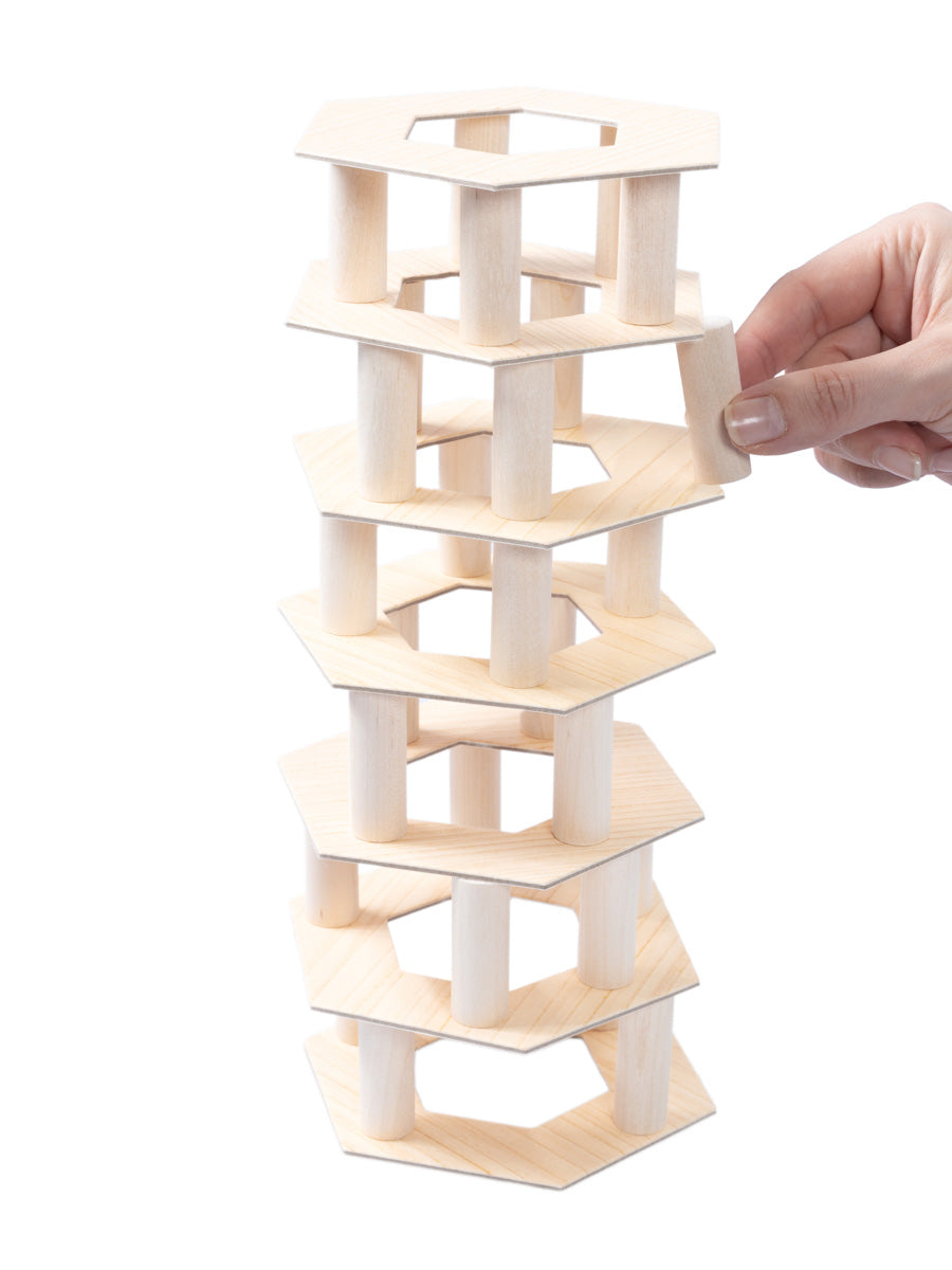 Игра для всей семьи "Сорви Башню" в кор.18шт