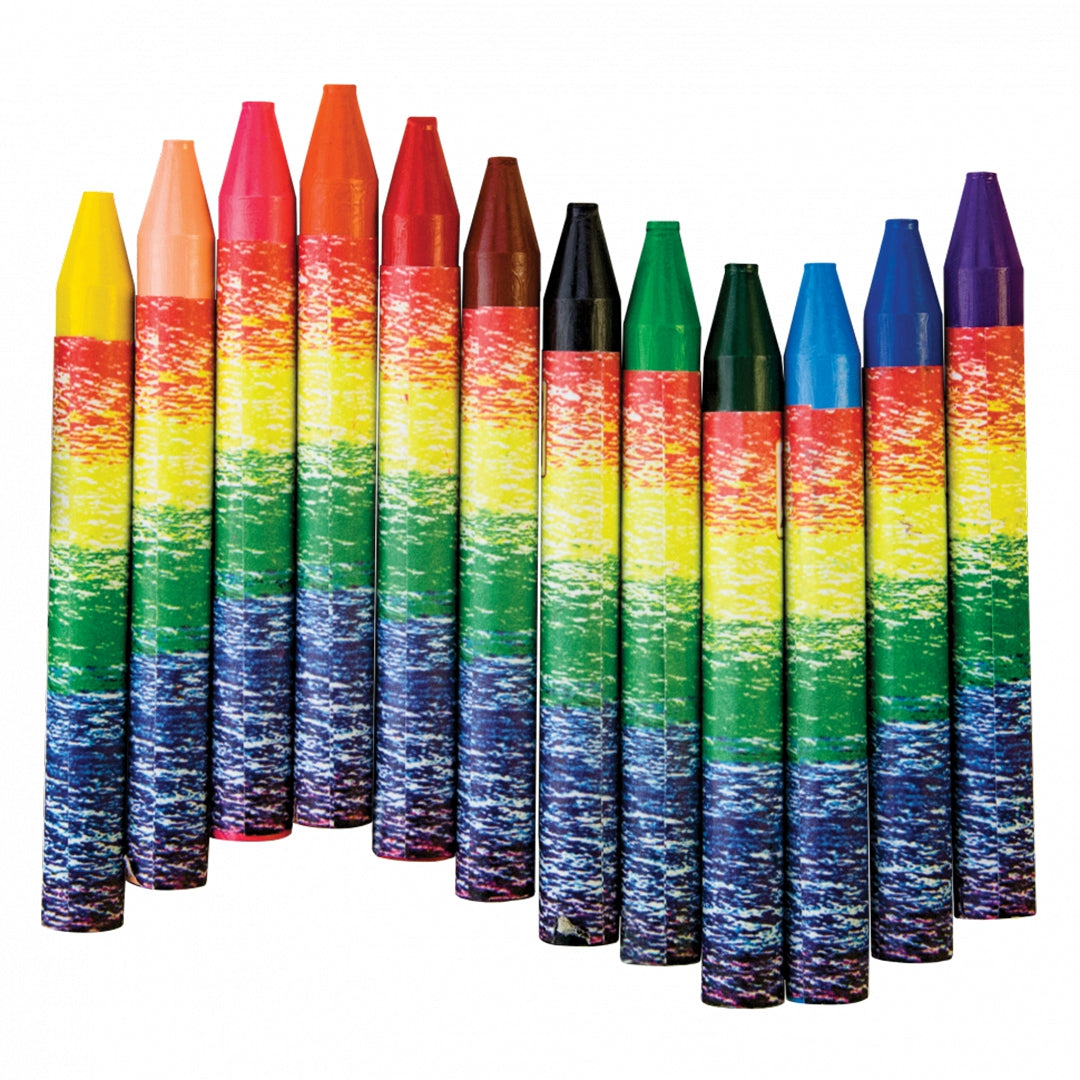 Луч. Мелки восковые на масляной основе круглые "Фантазия" 12 цв. арт.25С 1520-08 /70