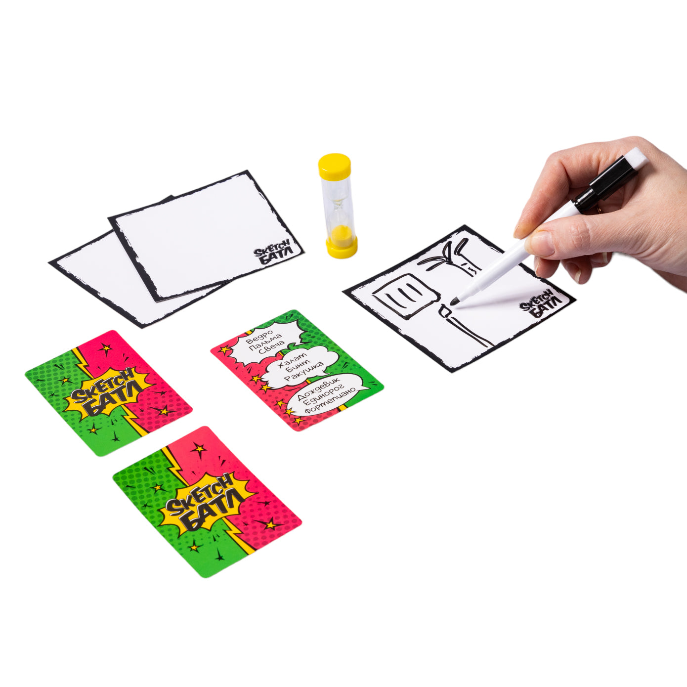 Игра настольная "ЭСКИЗ БАТЛ"