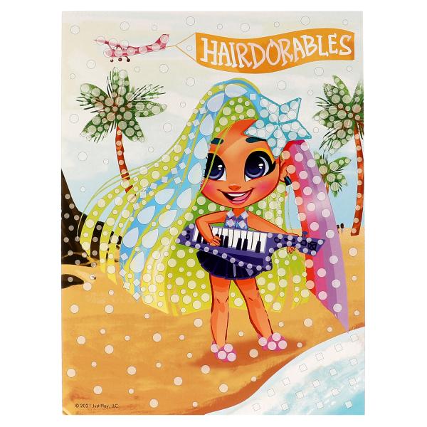 Набор д/детского тв-ва Hairdorable кристальная мозаика (17х23 см) МУЛЬТИ АРТ в кор.100шт