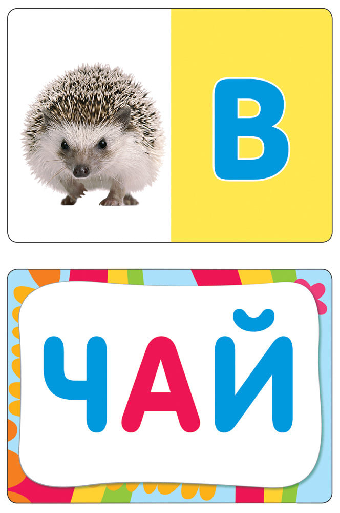 Учимся читать (Разв. карточки 3+)