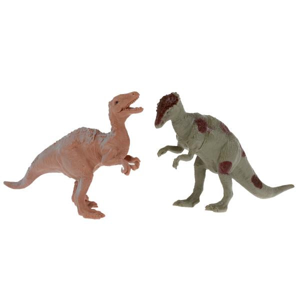 Jeu de dinosaures en plastique, 4 pièces dans un paquet. (русс. уп.) Играем вместе в кор.2*60наб