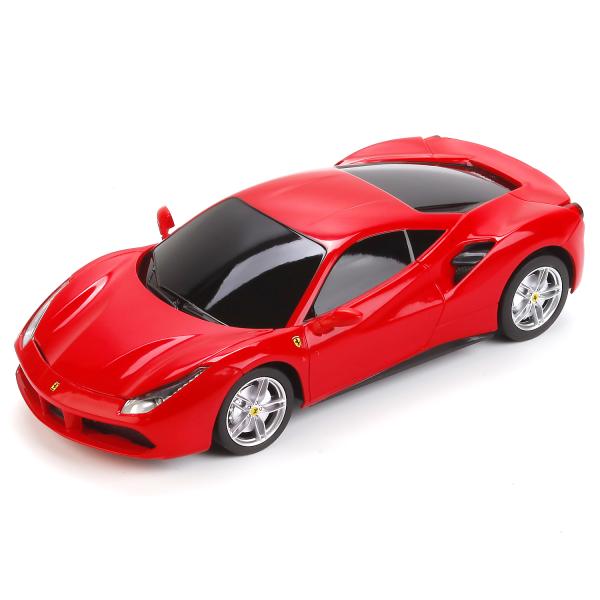 МАШИНА Р/У RASTAR FERRARI 488 GTB 1:24, В АССОРТ. КОР. dans le cor.18шт