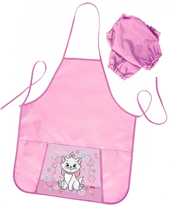 Фартук д/труда 53,5х44,5 с карм.Кошечка,NFn_27080