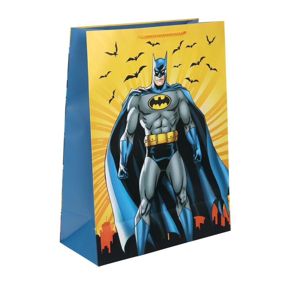 Пакет подарочный МАТОВЫЙ xl,черный рыцарь140 гр/м2 ЧУДО ПРАЗДНИК в кор.5*12шт