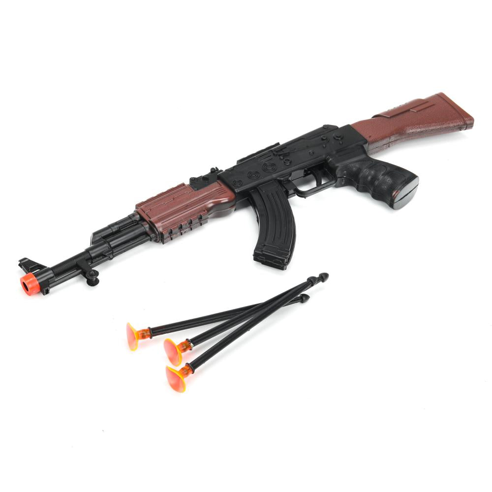 Автомат с присосками, блист.17*48*2,5см ИГРАЕМ ВМЕСТЕ в кор.2*96шт