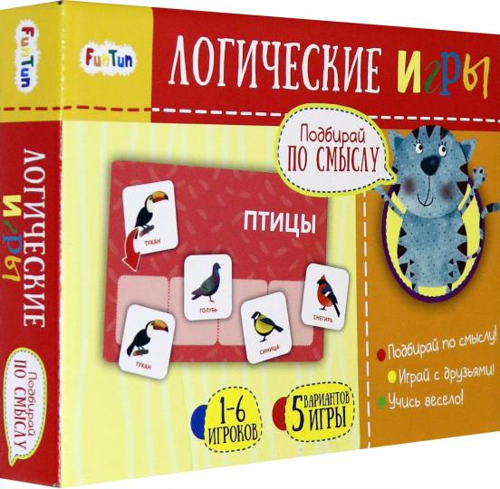Логические игры - Подбирай по смыслу,F1205003P