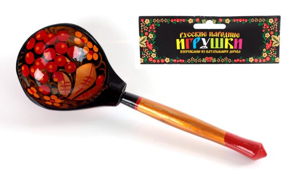 Кухня. Ложка большая расписная хохлома арт.Р-45/793 (РНИ)