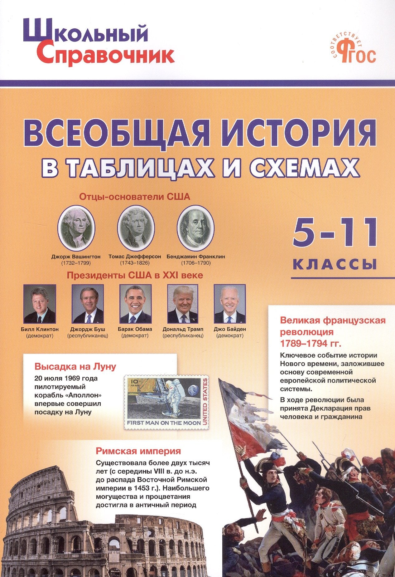 ШСп Всеобщая история в таблицах и схемах. 5–11 кл. НОВЫЙ ФГОС