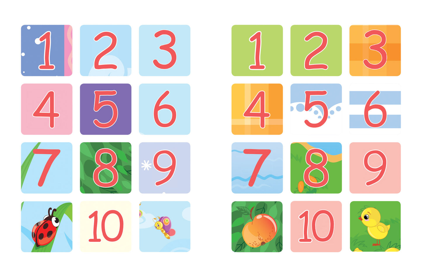 Я считаю с пеленок: книжка с наклейками