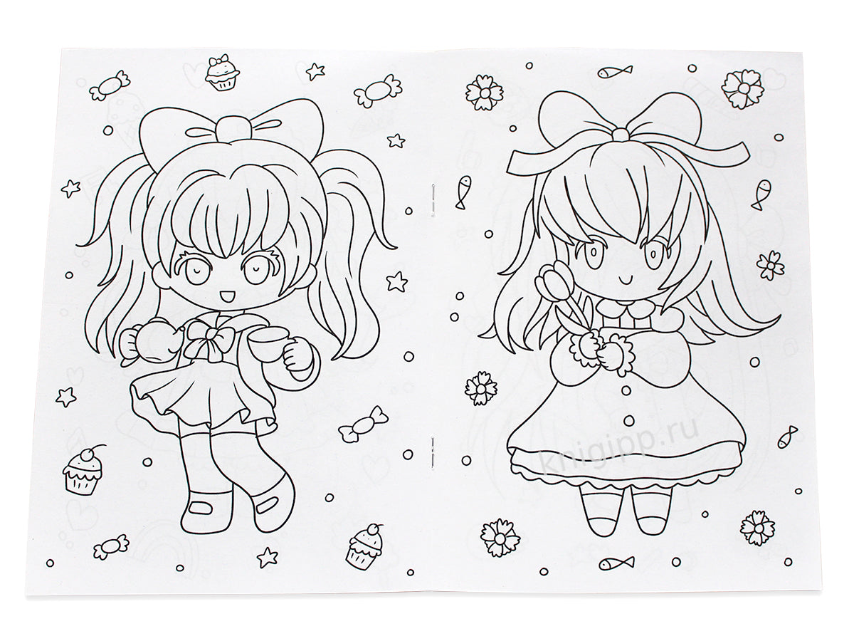 РАСКРАСКИ эконом НЯШКИ-РАСКРАСКИ. ЧИБИКИ