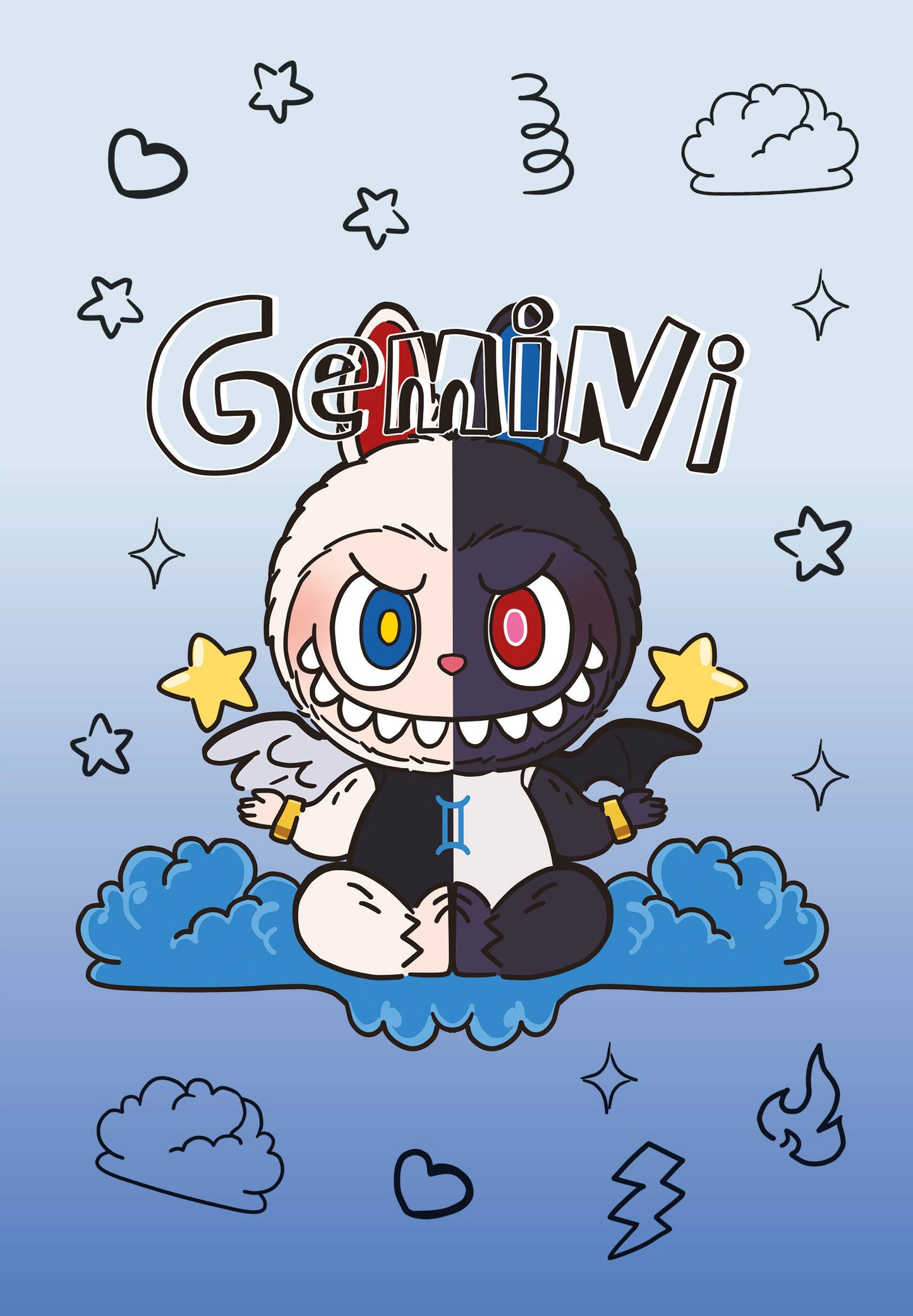 The Monsters. Астрологический блокнот Близнецы (Лабубу)