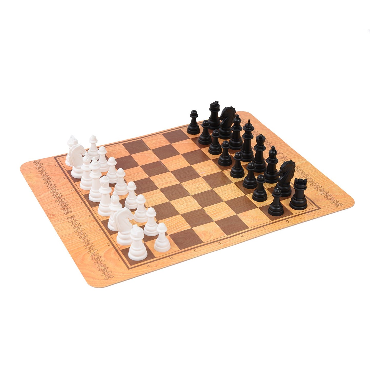 ИГРА НАСТОЛЬНАЯ "ШАШКИ, НАРДЫ, ШАХМАТЫ" (БОЛЬШИЕ) в кор.5шт