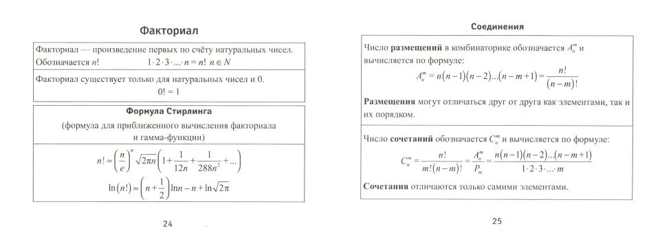 Формулы по алгебре .