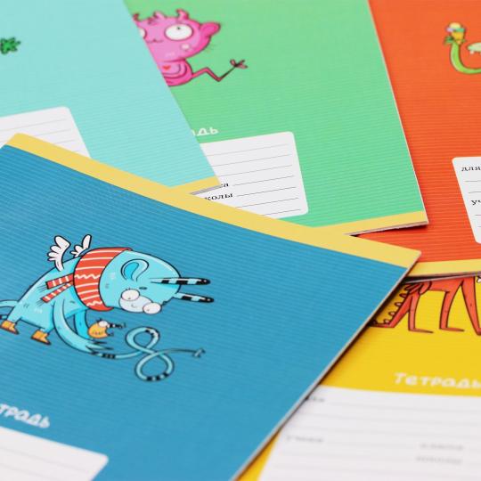 Тетрадь 12л,клетка,Монстрики,ТК127563