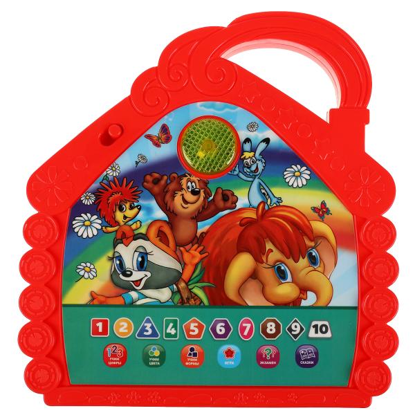 Музыкальный домик Шаинский музыка 80 песен,стихотворений,звуков.свет.блист.бат. Умка в кор.72шт