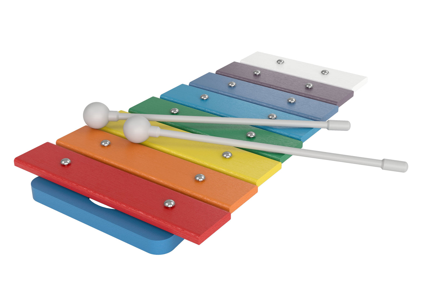 КСИЛОФОН ДЕТСКИЙ 8 НОТ в кор.10шт