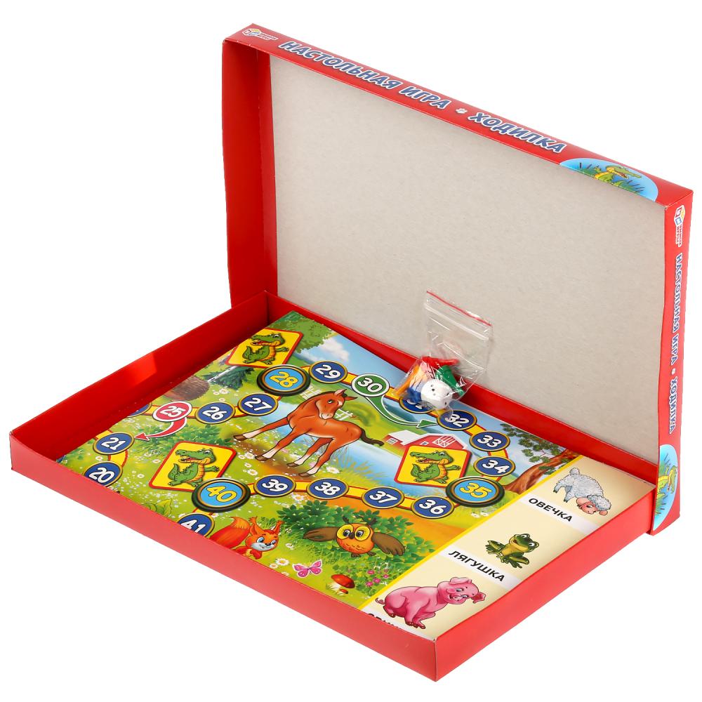 Настольная игра-ходилка "Угадай кто?" в кор. Умные игры в кор.20шт