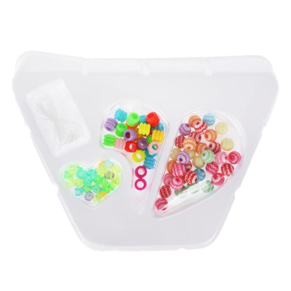 Набор д/создания украшений из бусин БАРБИ 19*19 см МУЛЬТИ АРТ в кор.2*96шт