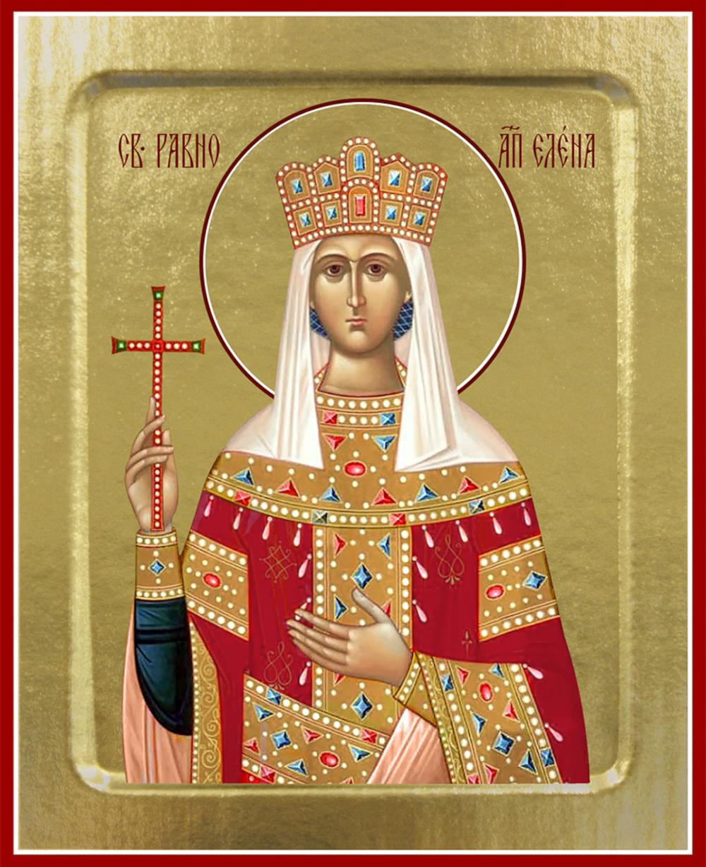 Икона Елены, равноапостольной царицы (на дереве): 125 х 160