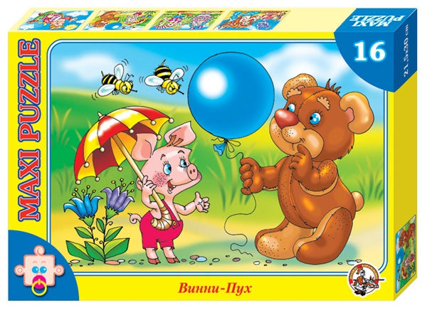 Maxi-puzzle. Винни Пух (16 éléments)