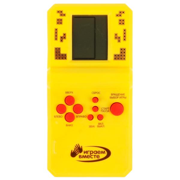 Jeu électronique logique, couleur argent, 12,5x6,5x2,5 cm, iJGРАЕМ ВМЕСТЕ dans la couleur 2*144 pouces