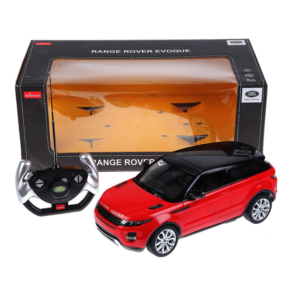 МАШИНА Р/У RASTAR RANGE ROVER EVOQUE 1:14 СО СВЕТОМ, ЦВЕТ В АССОРТ. КОР. dans le cor.6шт