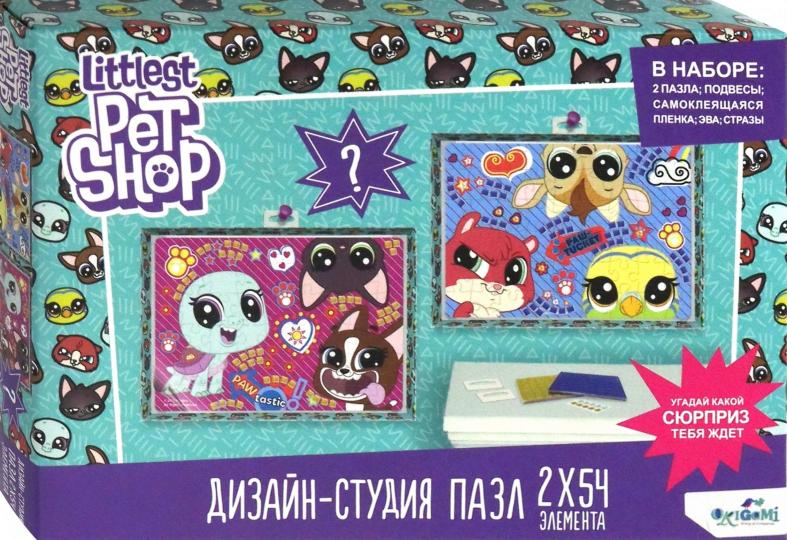 Пазл Набор 2х54 эл Littlest Pet Shop Веселые времена