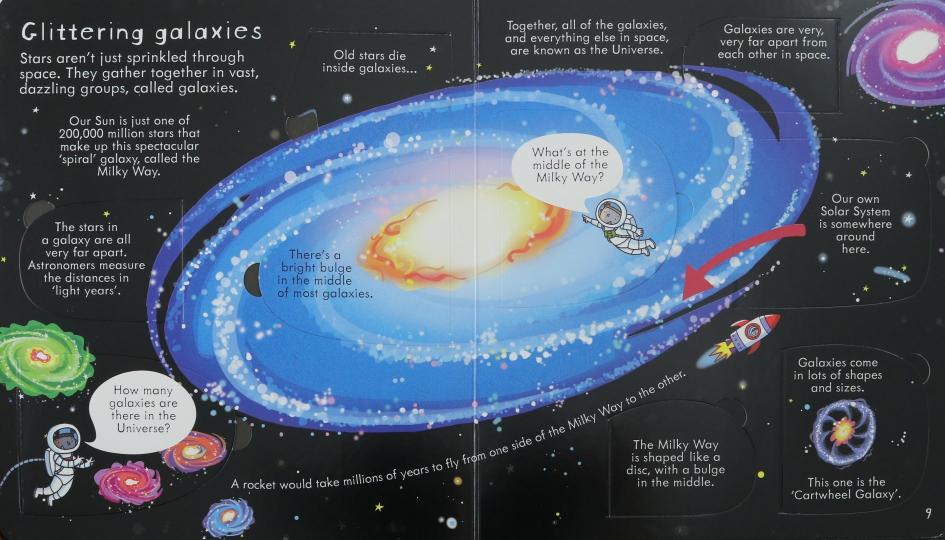 Look Inside Space (board book)
