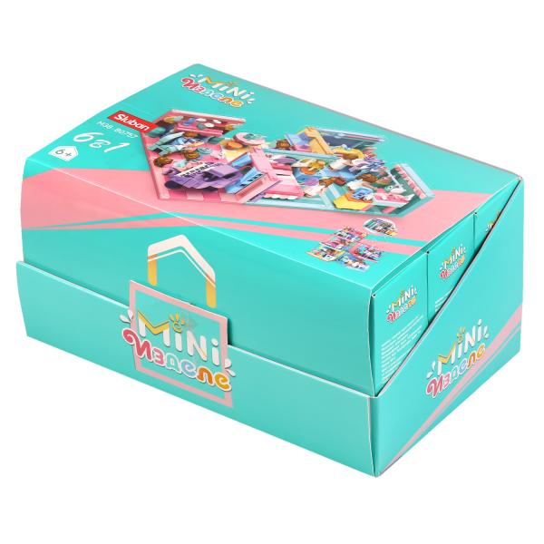 Конструктор пласт. квартира с фигурками в кор. в дисплее уп-6шт в кор.12уп