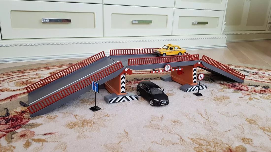 Форма. Мост автомобильный (Для масштабных моделей) арт.С-93-Ф/2