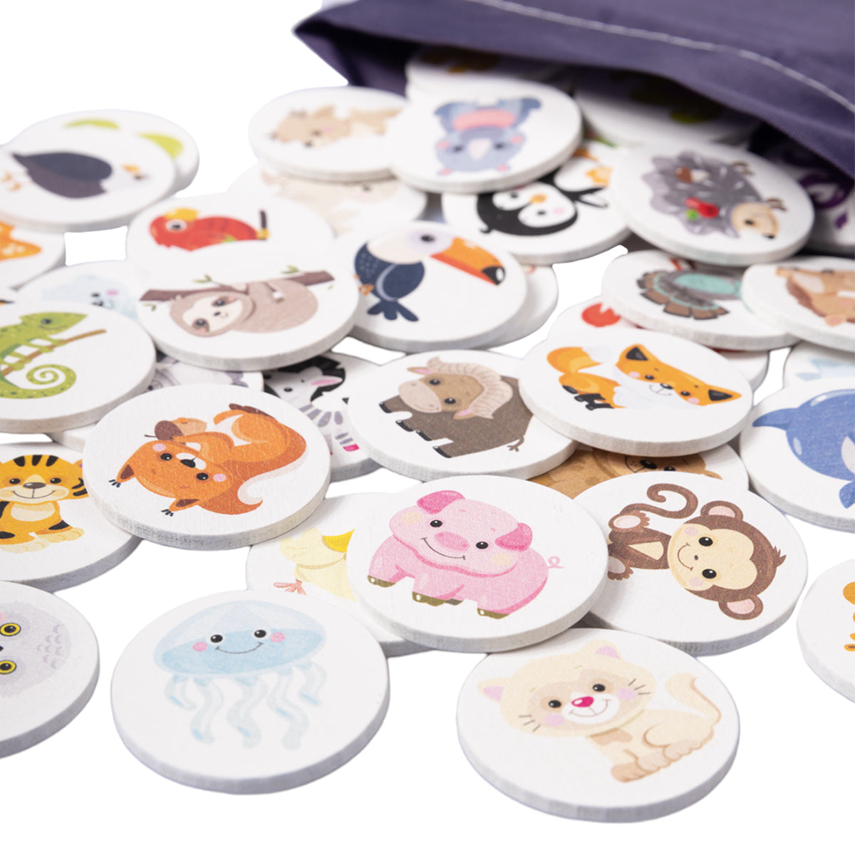 Лото с деревянными фишками "Кто где живет?" Jouets pour bébé