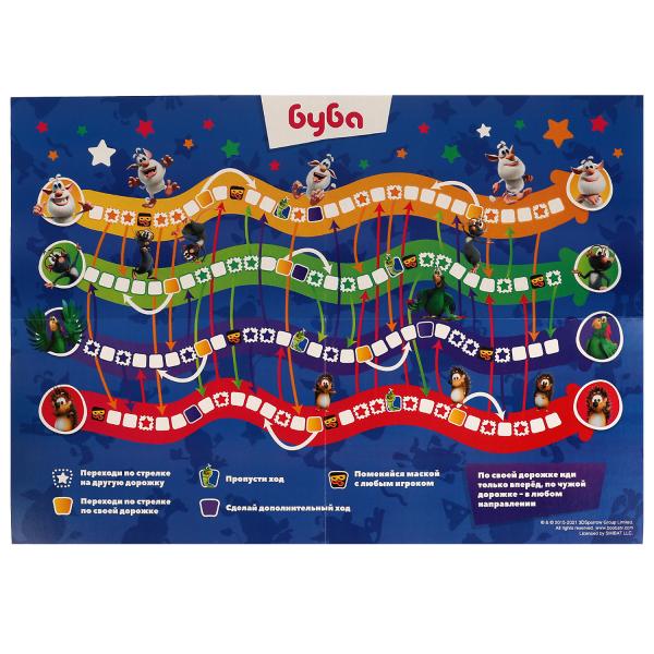 Буба. Настольная игра с масками. 217х330х27 мм. Умные игры в кор.20шт