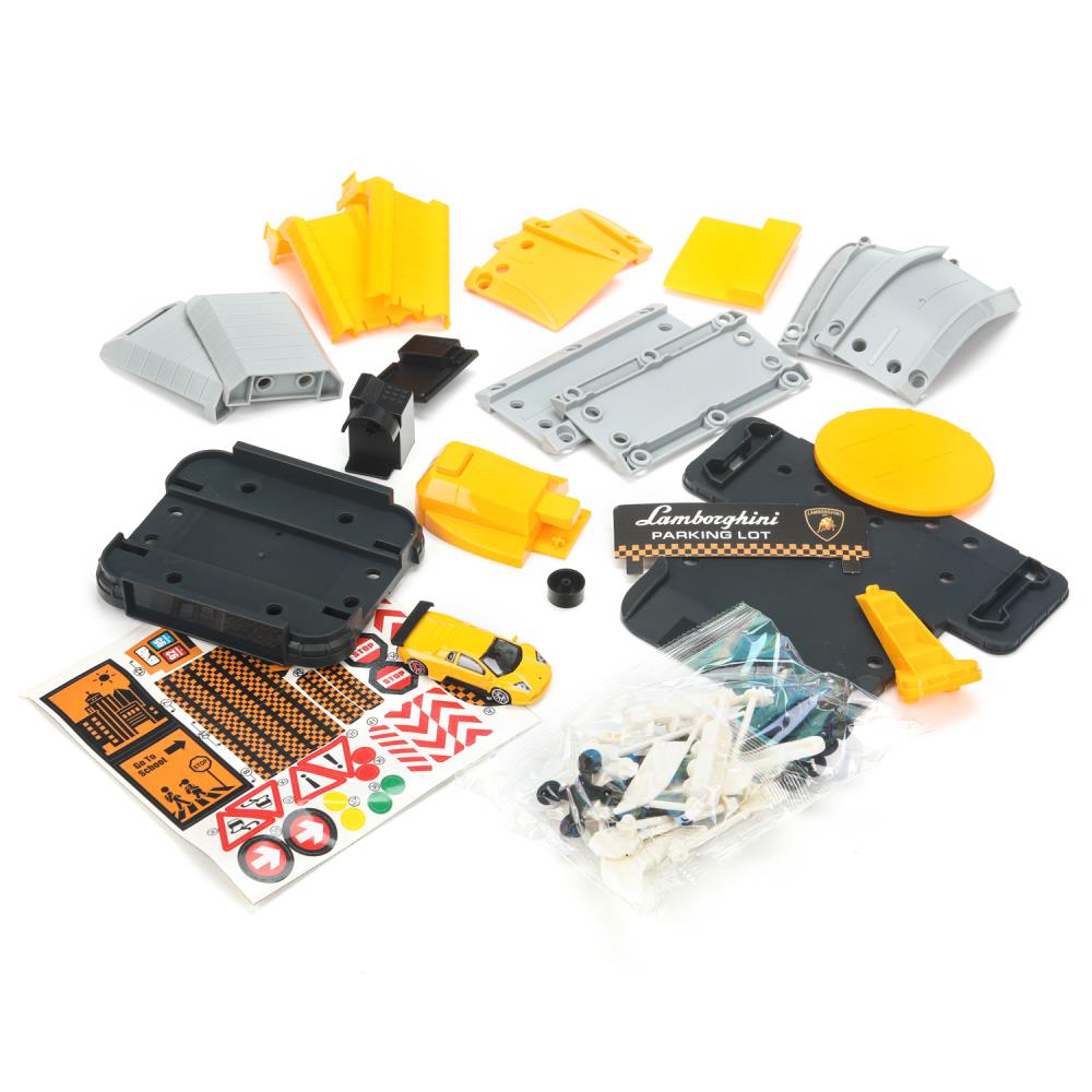 Игрушка пластик парковка +1 машин, lamborghini,кор. - в кор.2*32шт