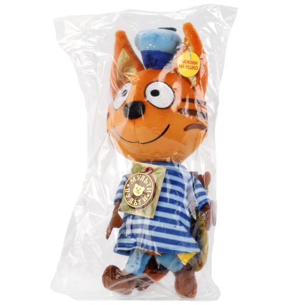 Мягкая игрушка "Мульти-Пульти" Три кота. Коржик 18см, озвуч. руссифиц. в пак. в кор.24шт