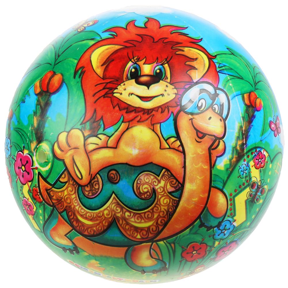 Мяч пвх 23 см СОЮЗМУЛЬТФИЛЬМ "львенок и черепаха", полноцвет, в сетке ИГРАЕМ ВМЕСТЕ в кор.144шт