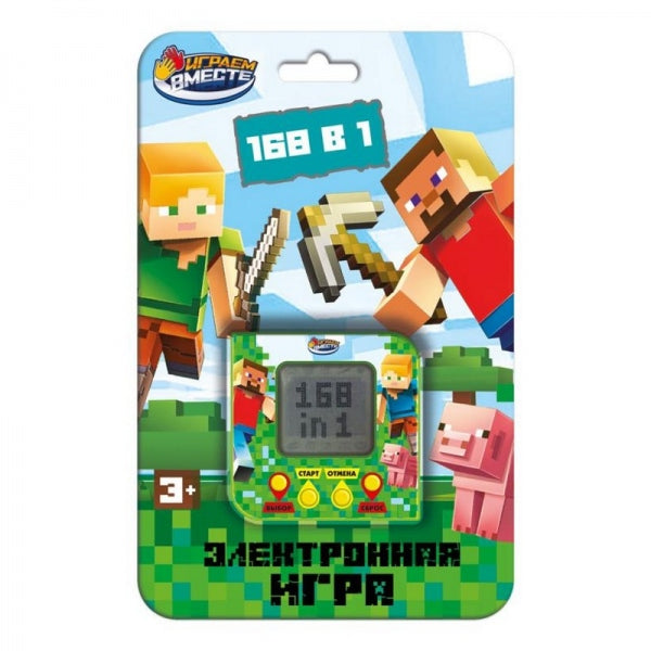 Электронная логическая игра питомец, блист.12*17*2см ИГРАЕМ ВМЕСТЕ в кор.4*72шт