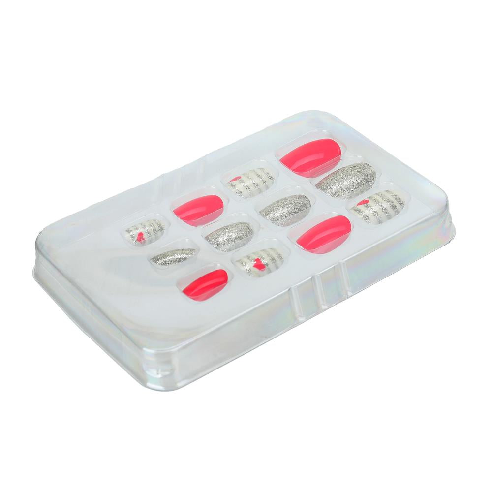 Накладные ногти единорог в коробке МИЛАЯ ЛЕДИ в кор.60*12шт