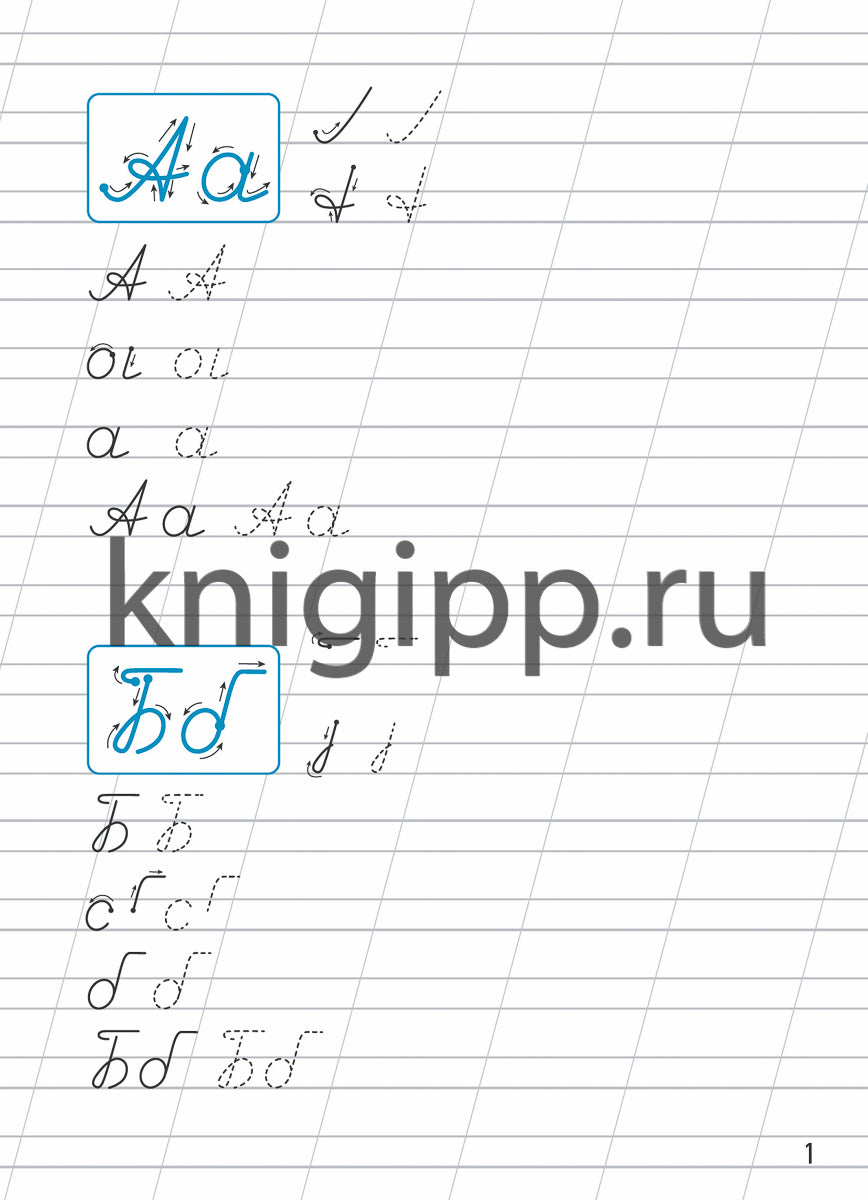 Каллиграфические прописи для мальчиков А5. ПРОПИСНЫЕ БУКВЫ