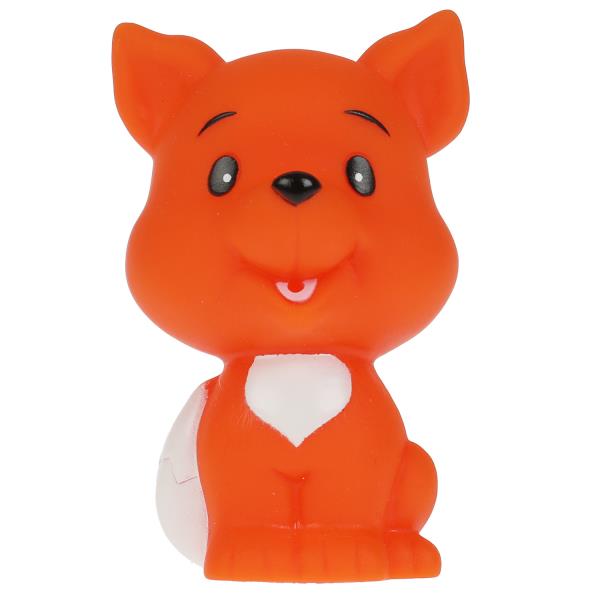 Игрушка для ванны лиса сетка, хенгтег КАПИТОШКА в кор.100шт