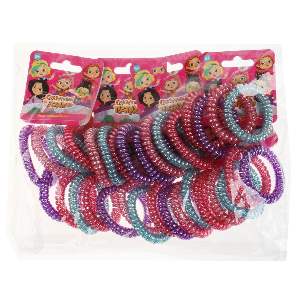 Аксесс д/девочек СКАЗОЧНЫЙ ПАТРУЛЬ резинки-пружинки 4шт на карт. dans le paquet. МИЛАЯ ЛЕДИ уп-12шт в кор50уп