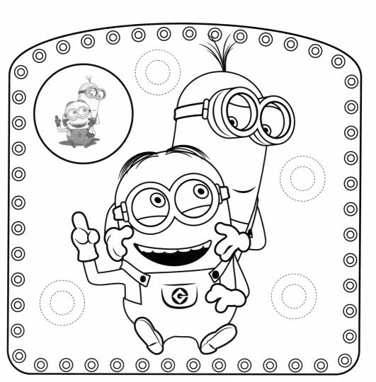 Раскраски-наклейки. Миньоны. Друзья навсегда