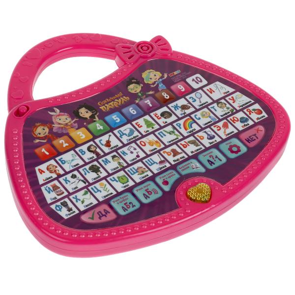 Обучающий планшет СКАЗОЧНЫЙ ПАТРУЛЬ 250 стихов,песен,звуков,фраз.свет.блист.бат. Умка в кор.72шт