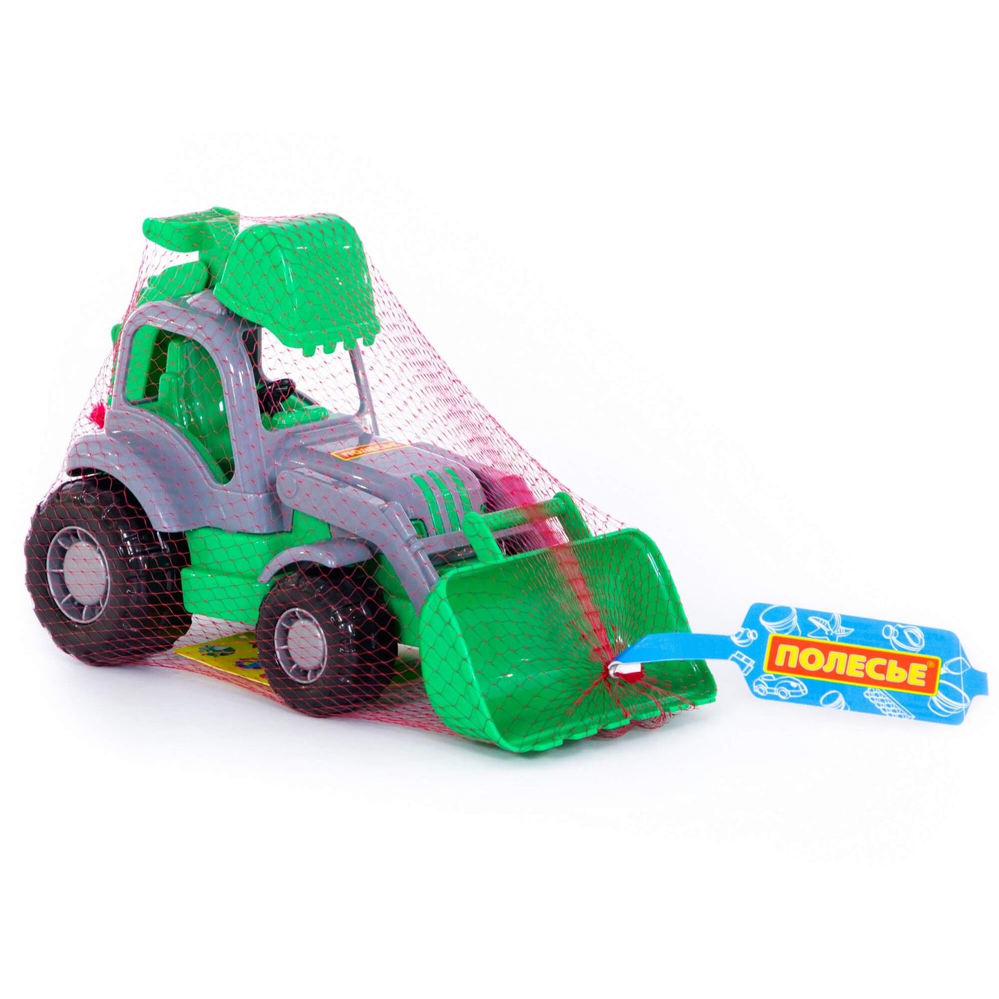 "Крепыш", трактор-экскаватор 280х130х165, уп.сеточка