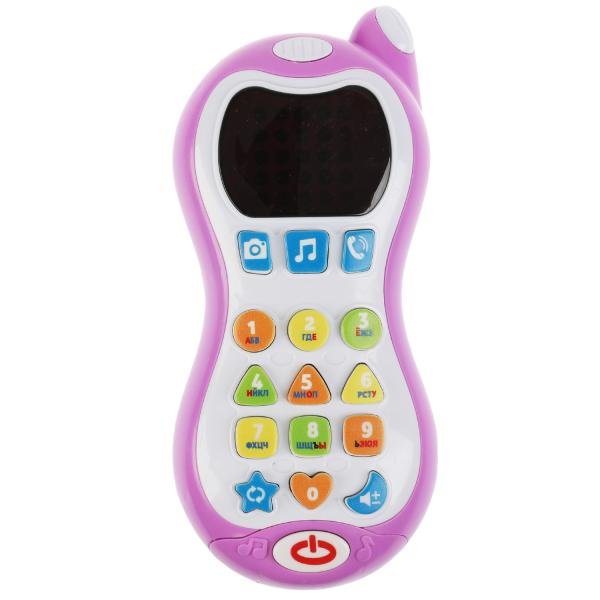 Téléphone avec écran d'affichage Жукова М.А. азбука.300 слогов, песен,звуков.кор.бат. Умка в кор.120шт