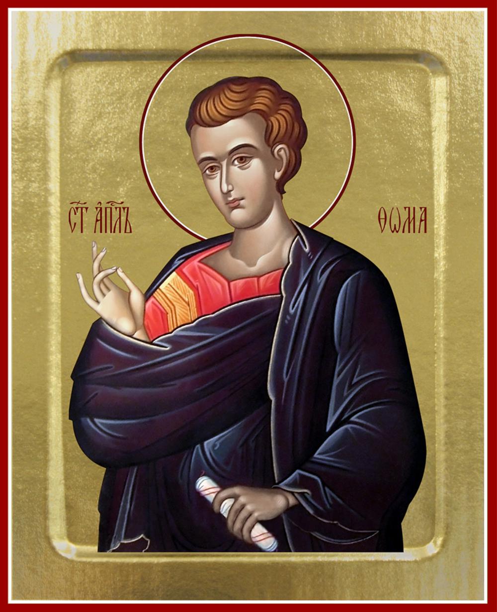 Икона Фомы, апостола (на дереве): 125 х 160