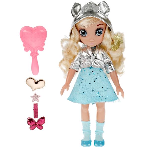 Кукла озвуч АБВГДЕЙКА песня Сабина 32см, озвуч., в комплекте 3 акс КАРАПУЗ в кор.18шт